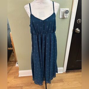 Torrid Teal Midi Dress